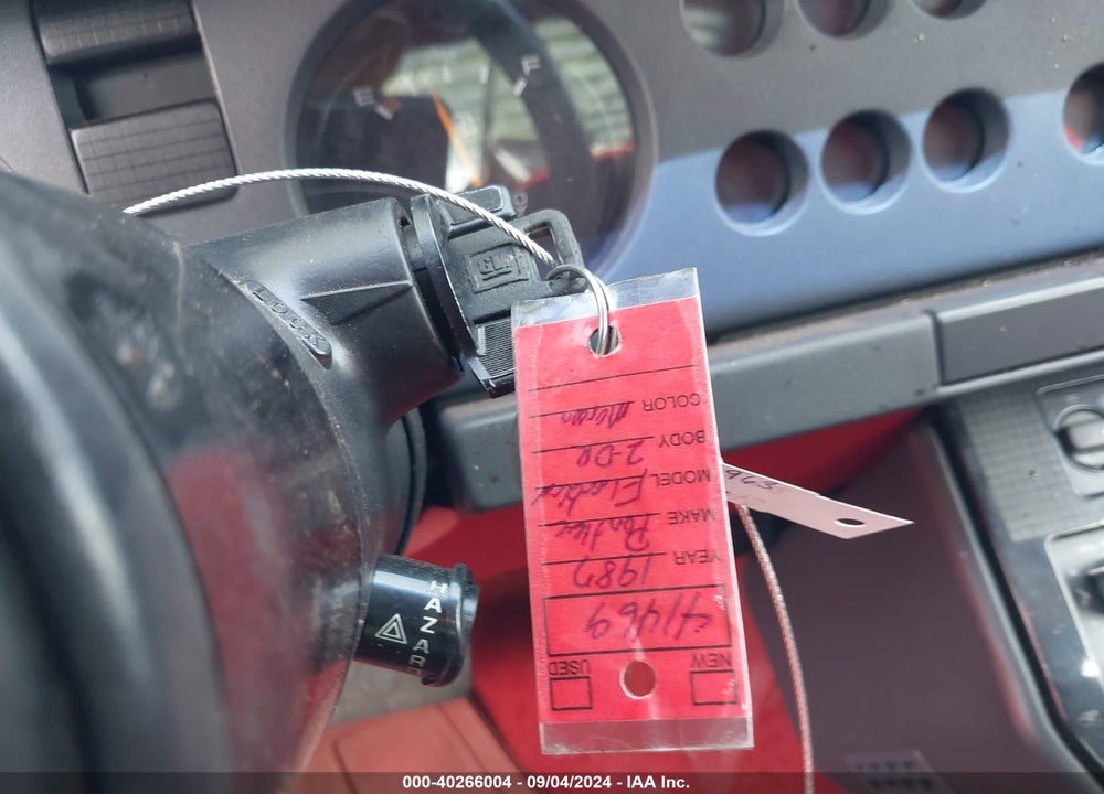1987 PONTIAC FIREBIRD VIN: 1G2FS21S5HN209446