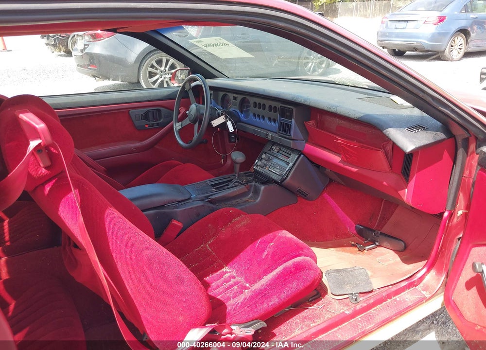 1987 PONTIAC FIREBIRD VIN: 1G2FS21S5HN209446