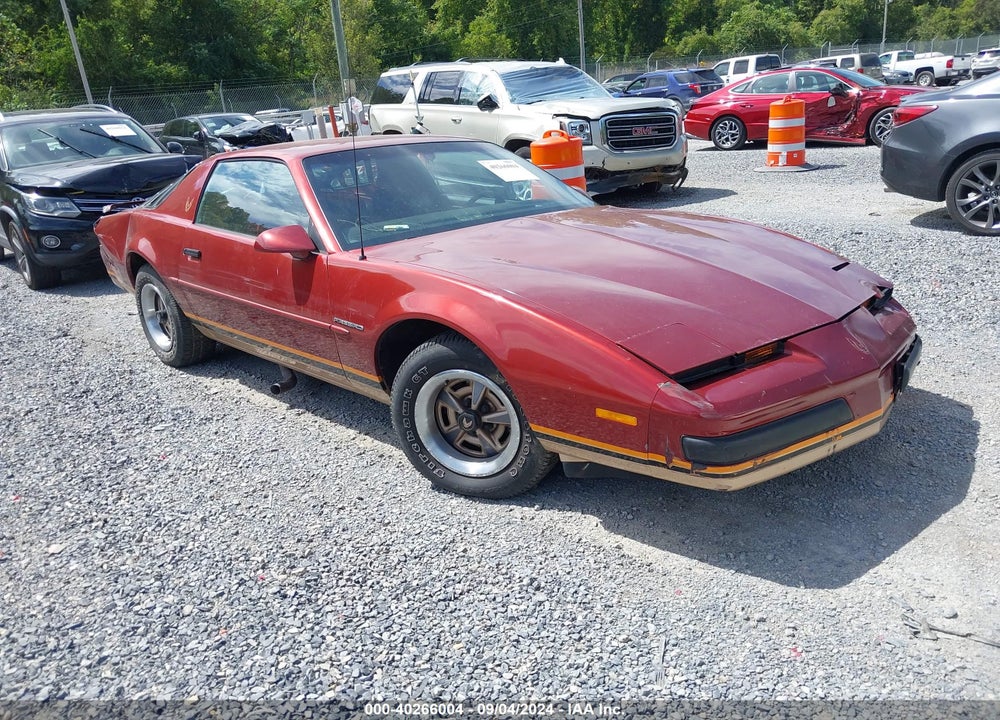 1987 PONTIAC FIREBIRD VIN: 1G2FS21S5HN209446