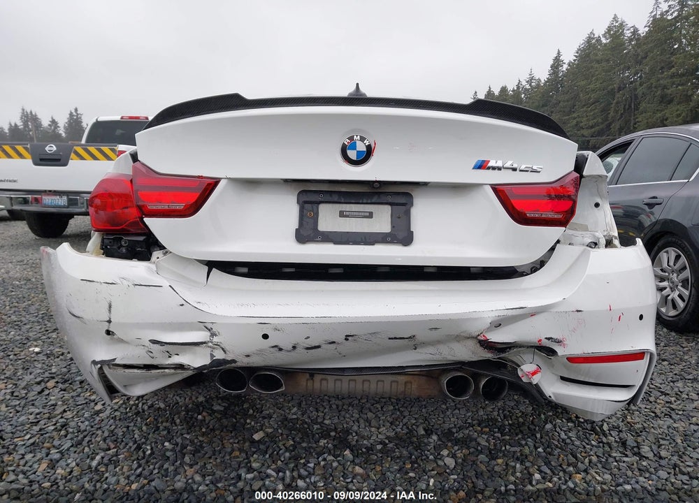 2019 BMW M4 CS VIN: WBS3S7C53KAC09717