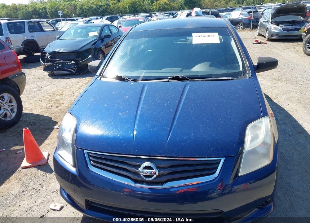 2010 NISSAN SENTRA VIN: 3N1AB6AP3AL626730