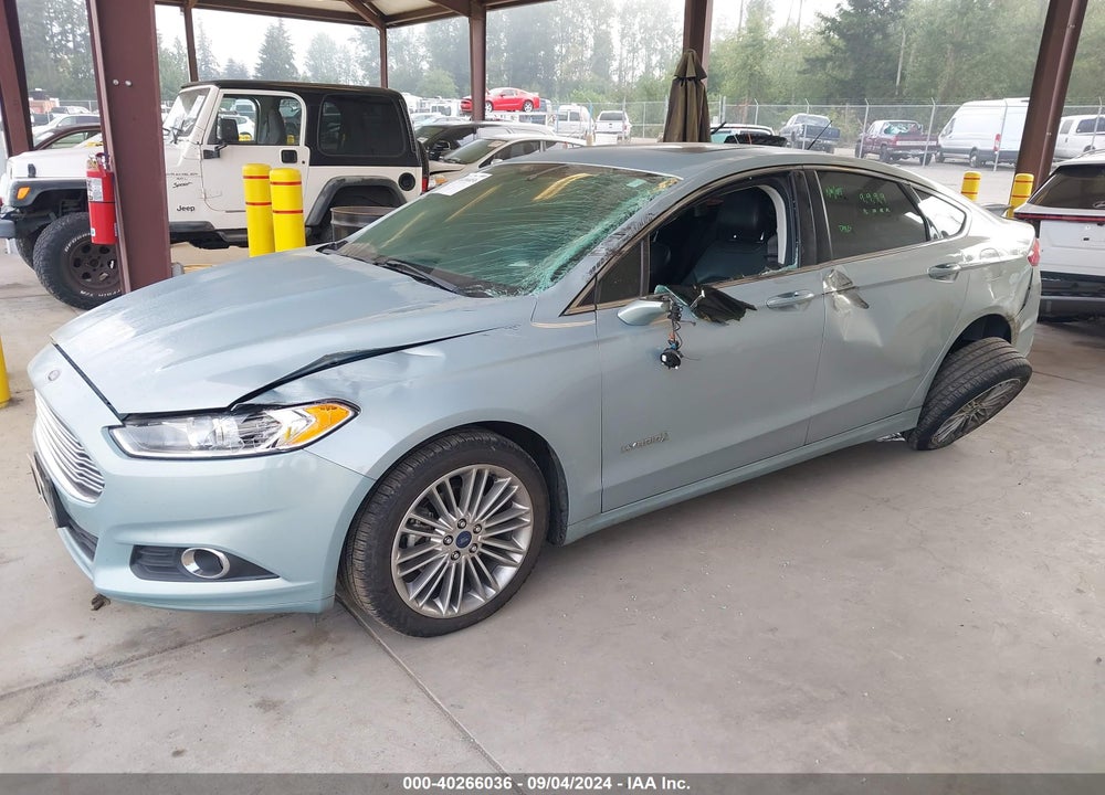 2014 FORD FUSION HYBRID SE VIN: 3FA6P0LU7ER228322