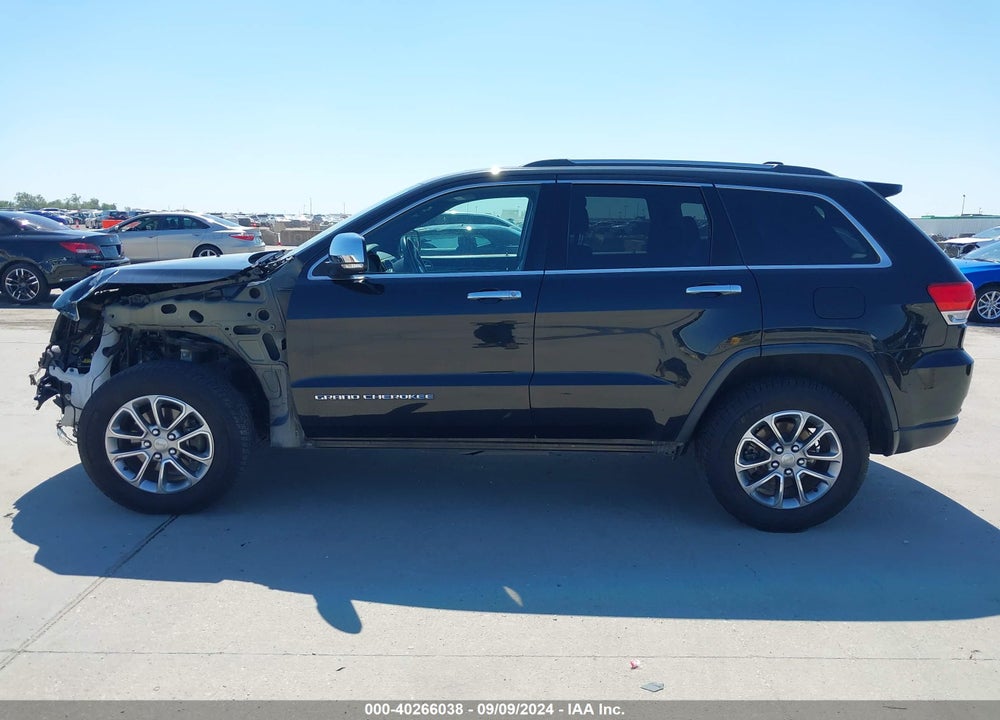 2016 JEEP GRAND CHEROKEE LIMITED VIN: 1C4RJFBG0GC499179