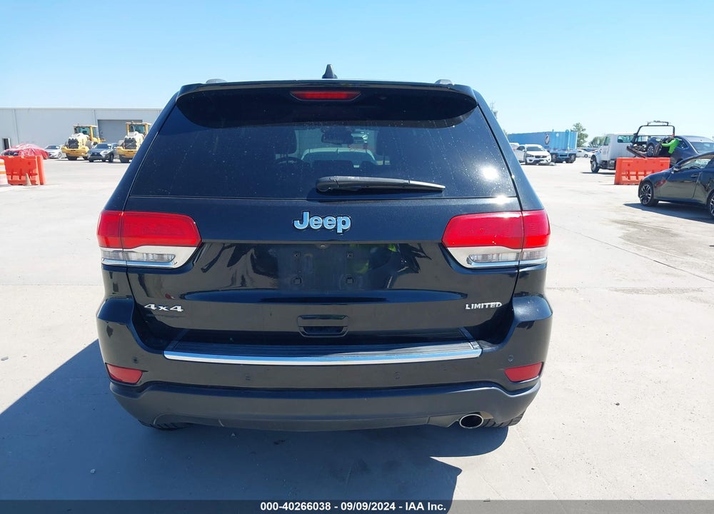 2016 JEEP GRAND CHEROKEE LIMITED VIN: 1C4RJFBG0GC499179