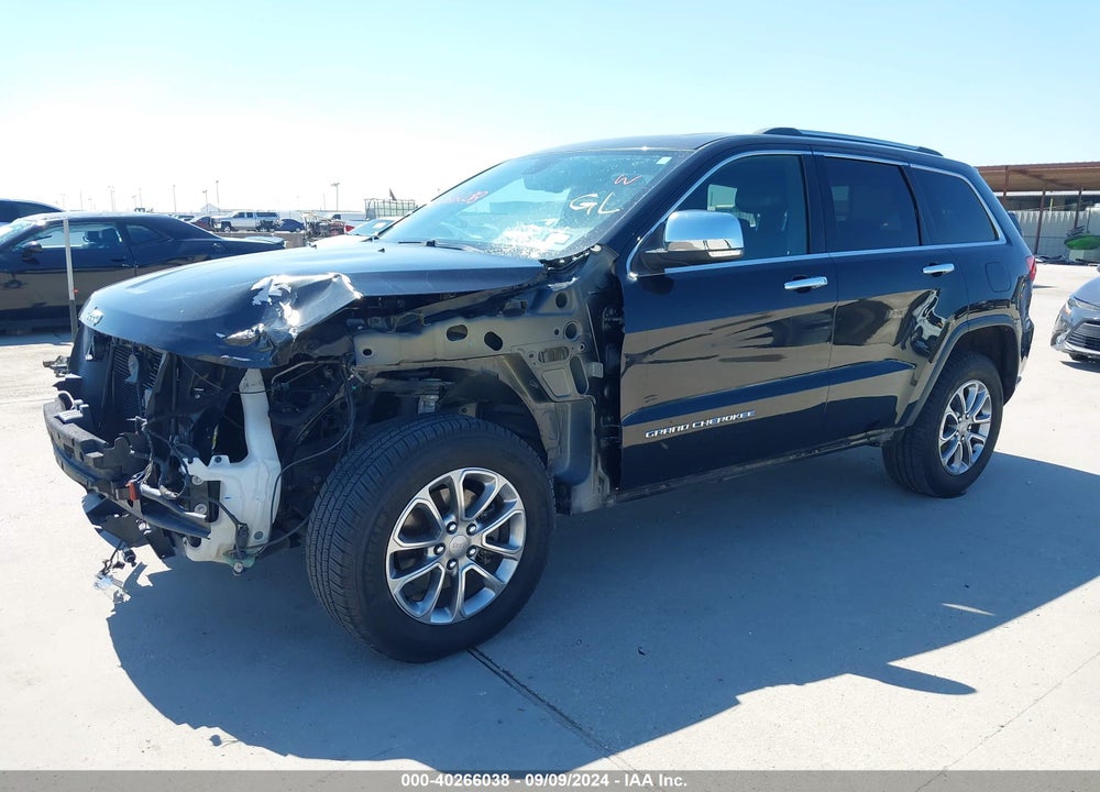 2016 JEEP GRAND CHEROKEE LIMITED VIN: 1C4RJFBG0GC499179