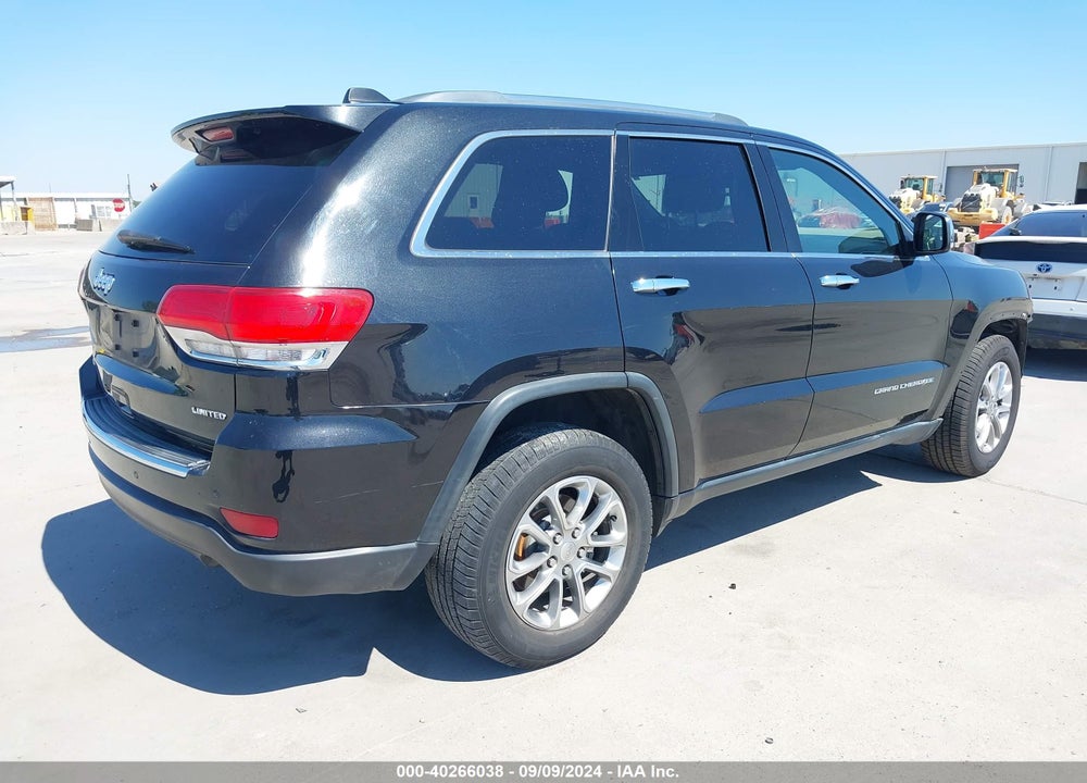 2016 JEEP GRAND CHEROKEE LIMITED VIN: 1C4RJFBG0GC499179