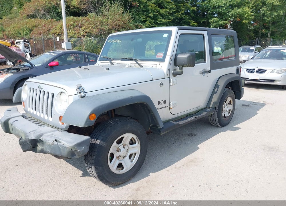 2008 JEEP WRANGLER X VIN: 1J4FA24198L546676
