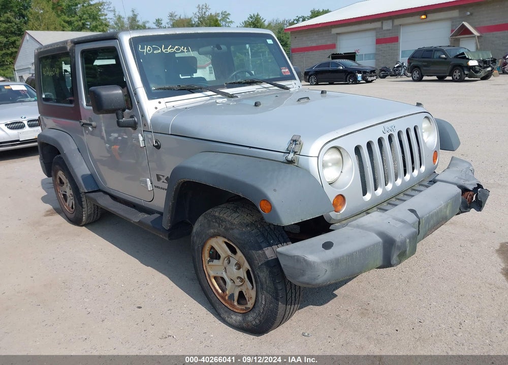 2008 JEEP WRANGLER X VIN: 1J4FA24198L546676