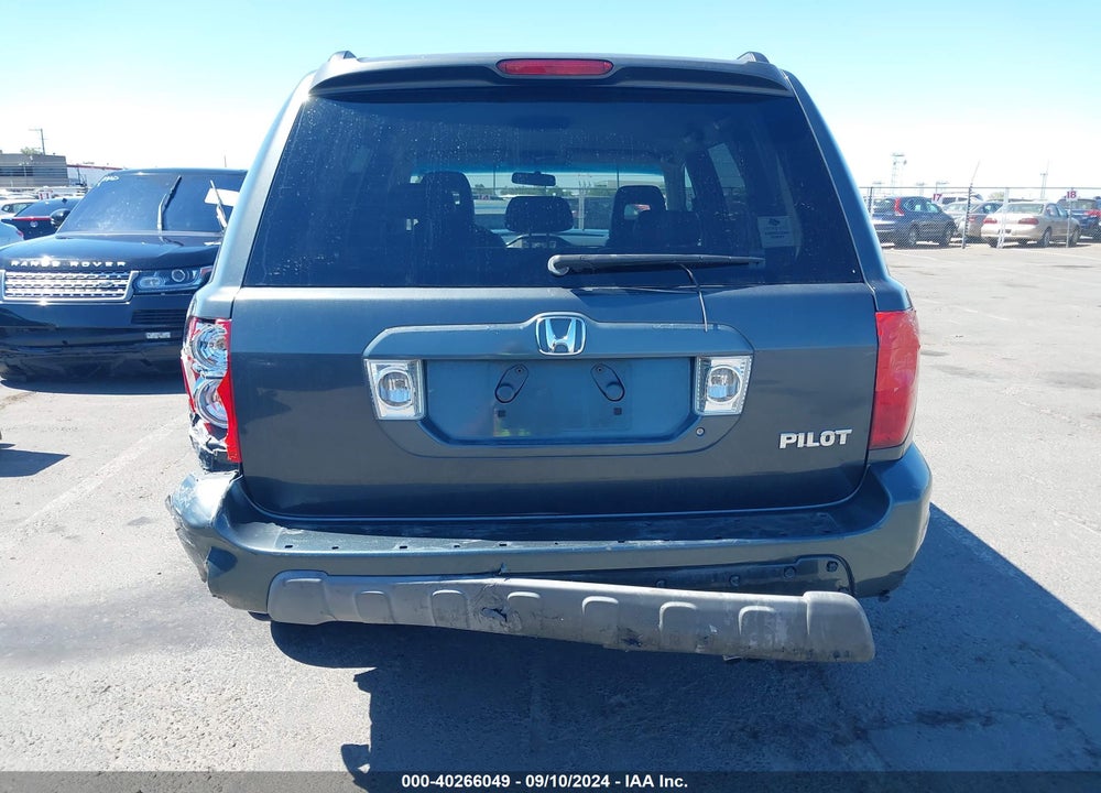 2004 HONDA PILOT EX-L VIN: 2HKYF18654H611618