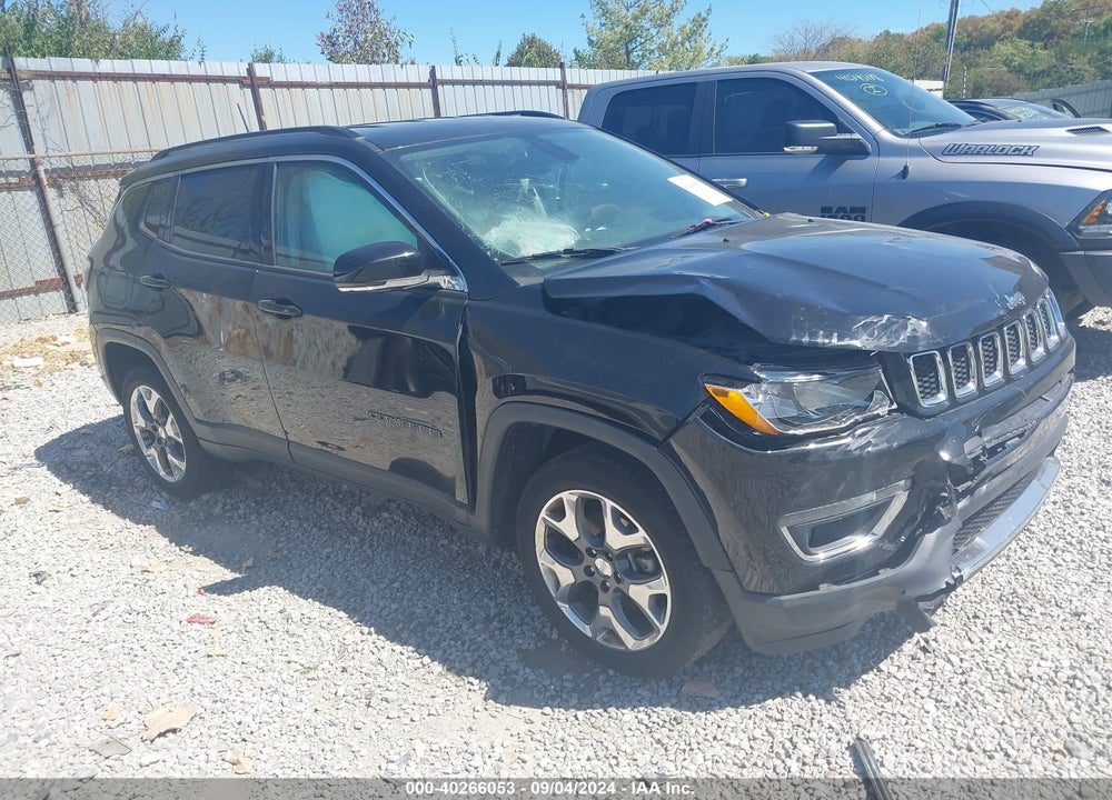 2018 JEEP COMPASS LIMITED 4X4 VIN: 3C4NJDCB1JT266042