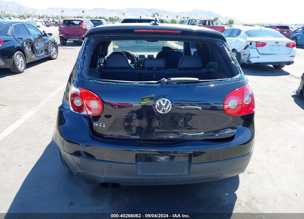 2006 VOLKSWAGEN GTI 2-DOOR VIN: WVWEV71K16W143318