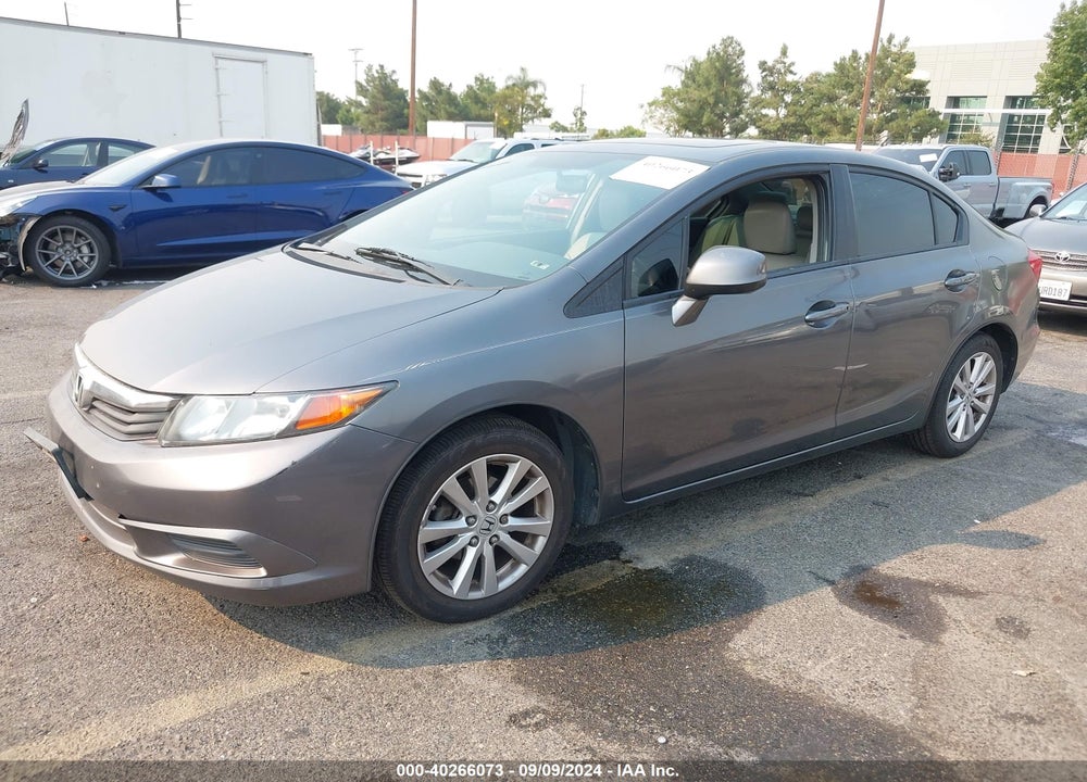2012 HONDA CIVIC EX-L VIN: 19XFB2F98CE013905