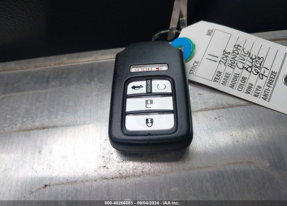 2018 HONDA CIVIC EX-T VIN: JHMFC1F32JX036823