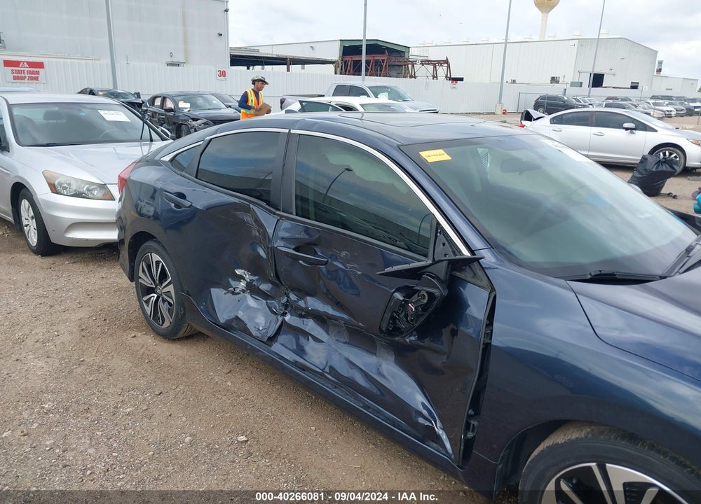 2018 HONDA CIVIC EX-T VIN: JHMFC1F32JX036823