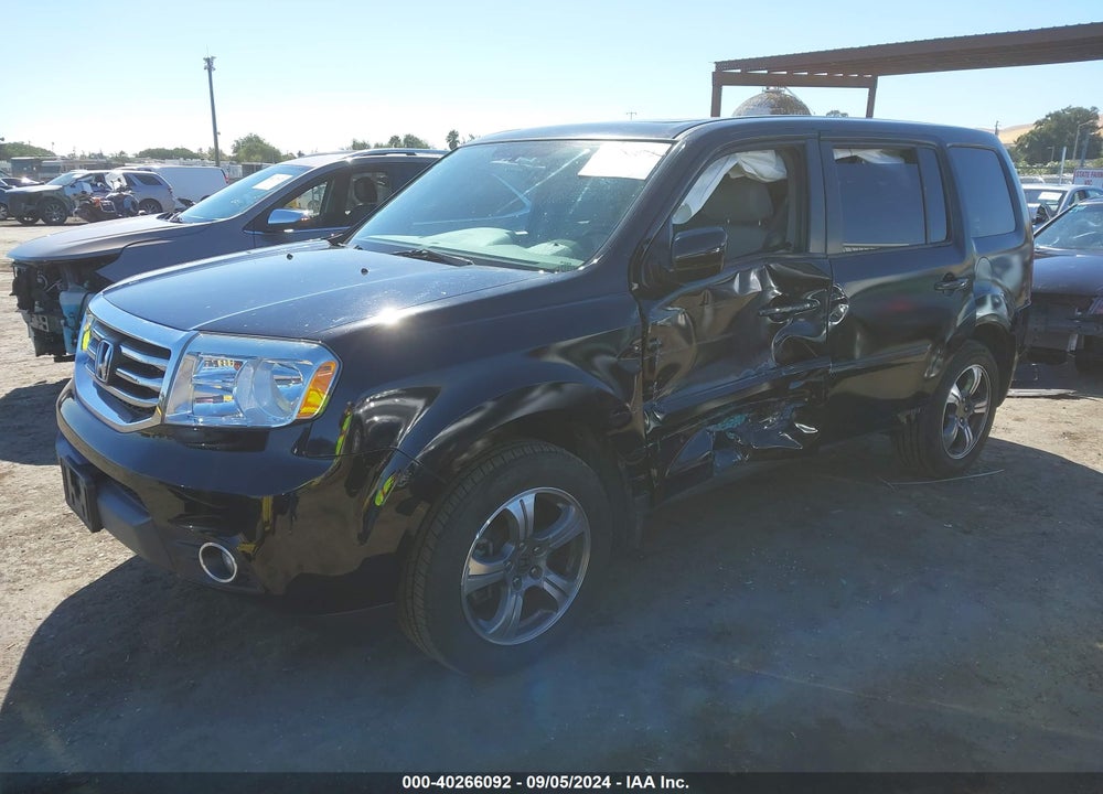 2015 HONDA PILOT SE VIN: 5FNYF4H36FB012915