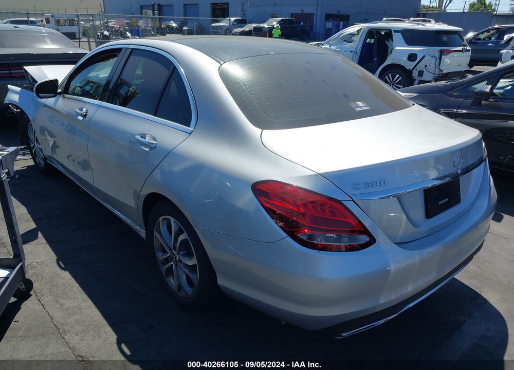 2018 MERCEDES-BENZ C 300 VIN: 55SWF4JB5JU235091