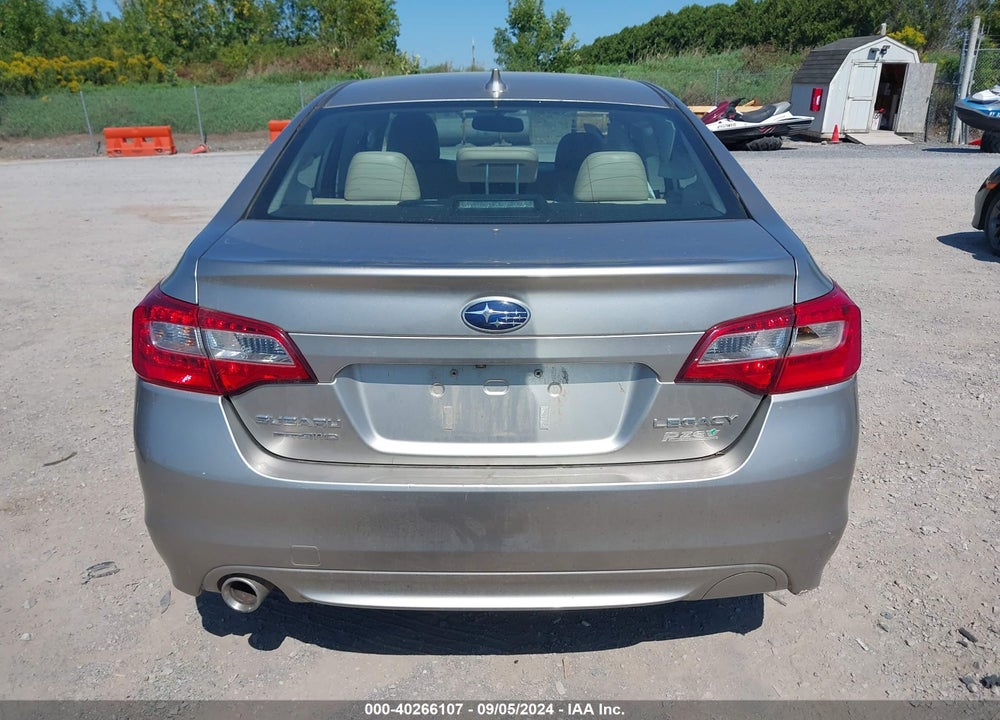 2016 SUBARU LEGACY 2.5I LIMITED VIN: 4S3BNAL65G3024545