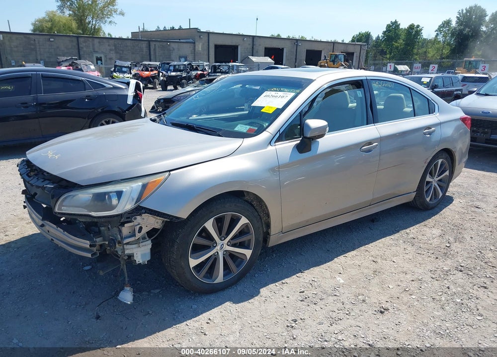 2016 SUBARU LEGACY 2.5I LIMITED VIN: 4S3BNAL65G3024545