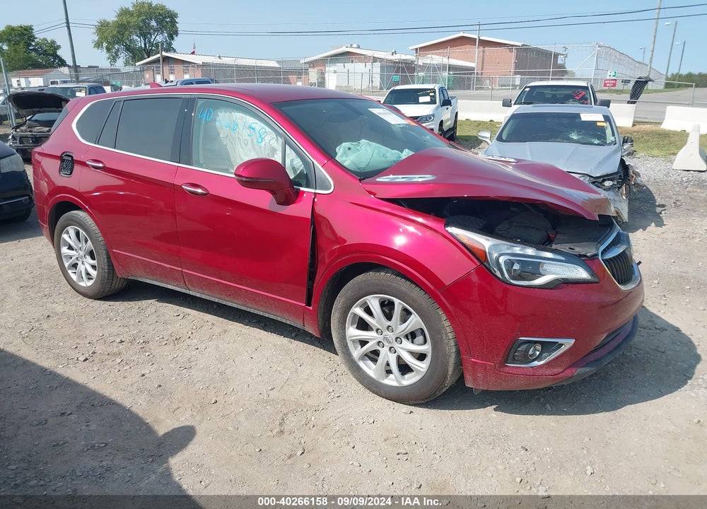 2019 BUICK ENVISION FWD PREFERRED VIN: LRBFXBSA2KD008599