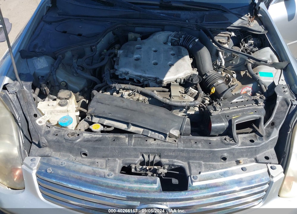 2003 INFINITI G35 BASE W/6 SPEED MANUAL VIN: JNKCV51E03M321537