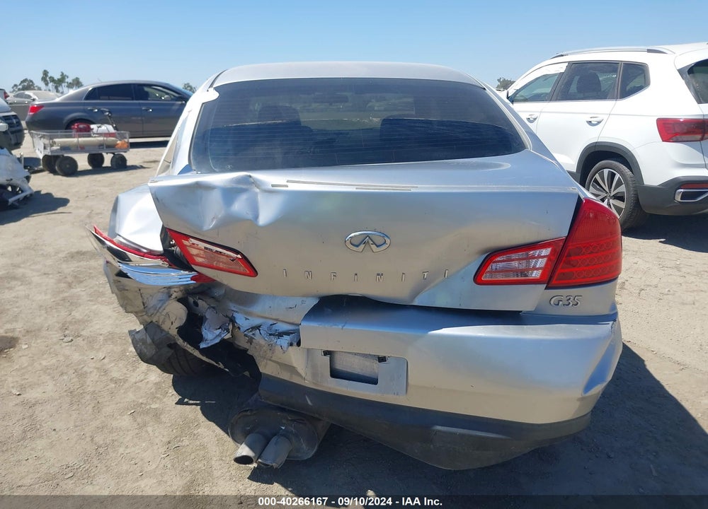 2003 INFINITI G35 BASE W/6 SPEED MANUAL VIN: JNKCV51E03M321537