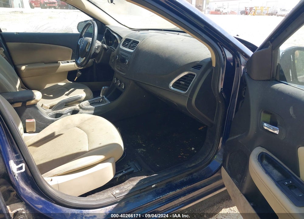 2013 DODGE AVENGER SXT VIN: 1C3CDZCGXDN687581