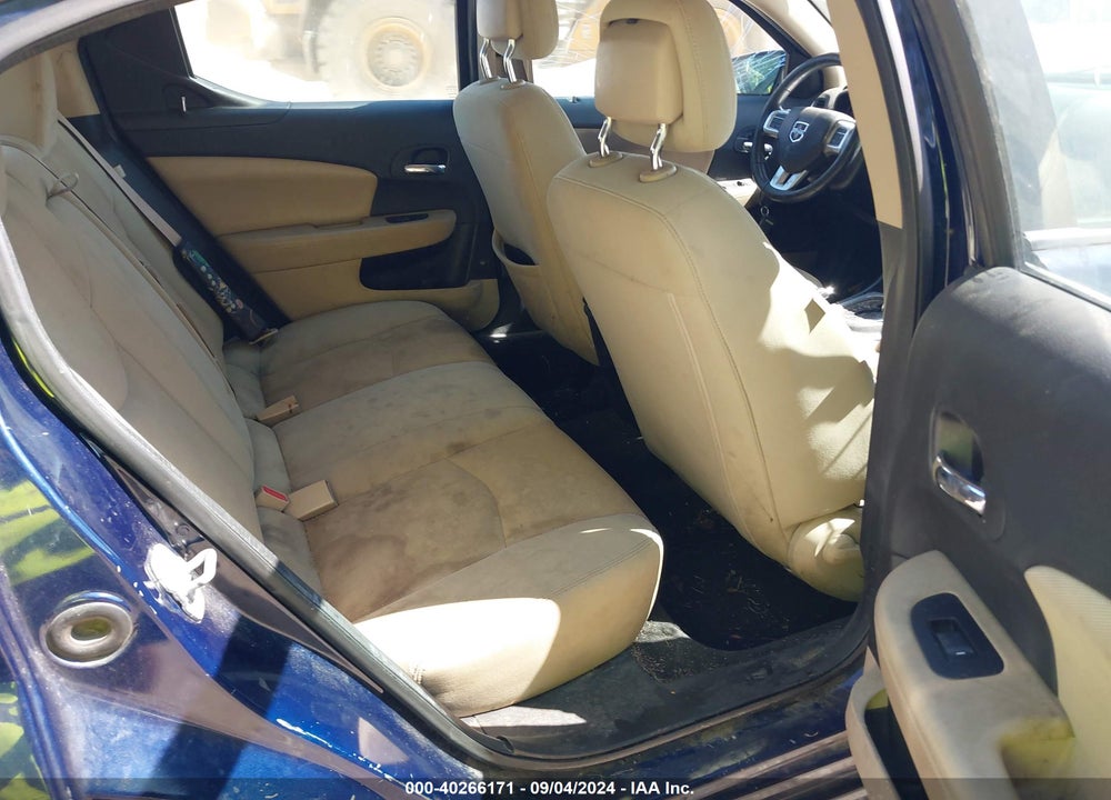 2013 DODGE AVENGER SXT VIN: 1C3CDZCGXDN687581