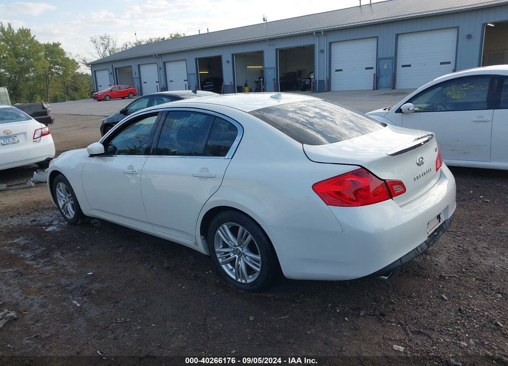 2011 INFINITI G37 JOURNEY VIN: JN1CV6AP4BM503834