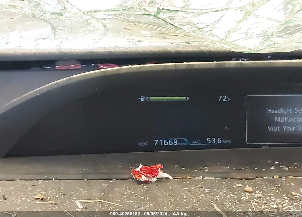 2022 TOYOTA PRIUS PRIME LE VIN: JTDKAMFP6N3198686