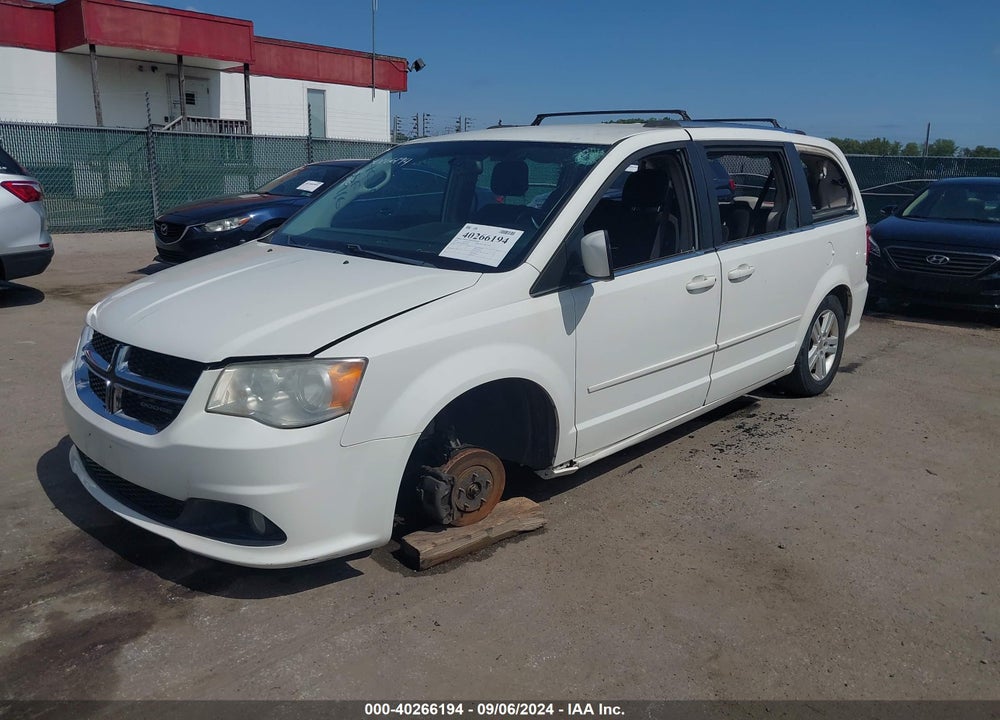 2011 DODGE GRAND CARAVAN CREW VIN: 2D4RN5DG8BR696907
