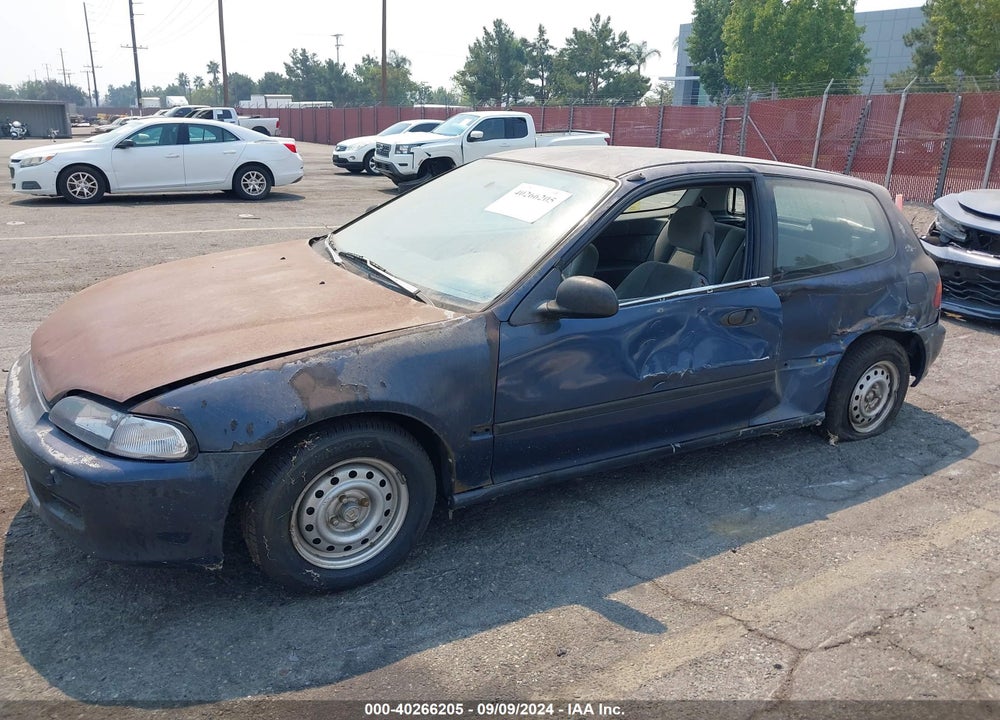 1995 HONDA CIVIC DX VIN: 2HGEH2460SH515346
