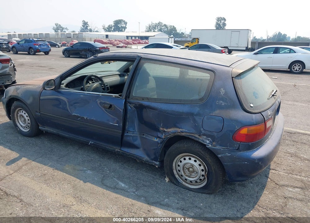 1995 HONDA CIVIC DX VIN: 2HGEH2460SH515346