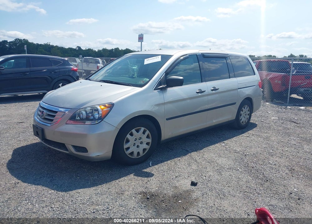 2008 HONDA ODYSSEY LX VIN: 5FNRL38298B045649