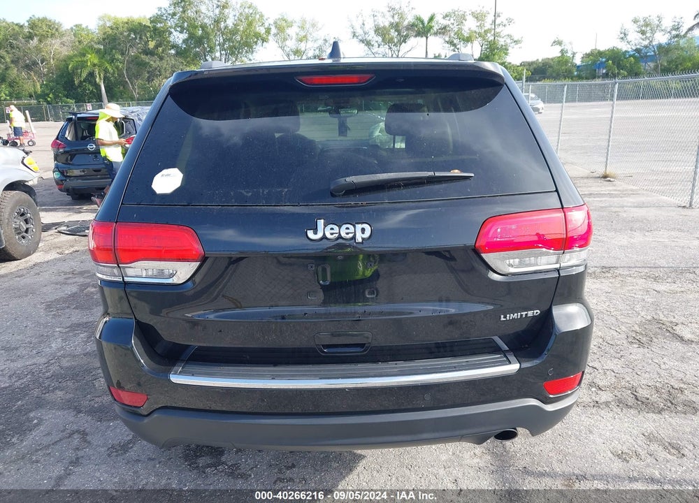 2017 JEEP GRAND CHEROKEE LIMITED 4X2 VIN: 1C4RJEBG1HC626632