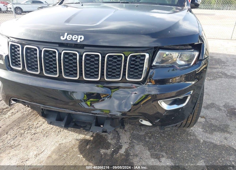 2017 JEEP GRAND CHEROKEE LIMITED 4X2 VIN: 1C4RJEBG1HC626632
