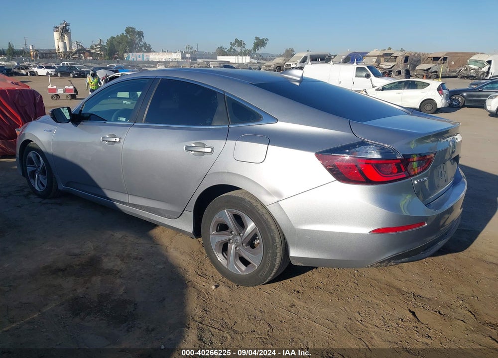 2019 HONDA INSIGHT EX VIN: 19XZE4F58KE023233