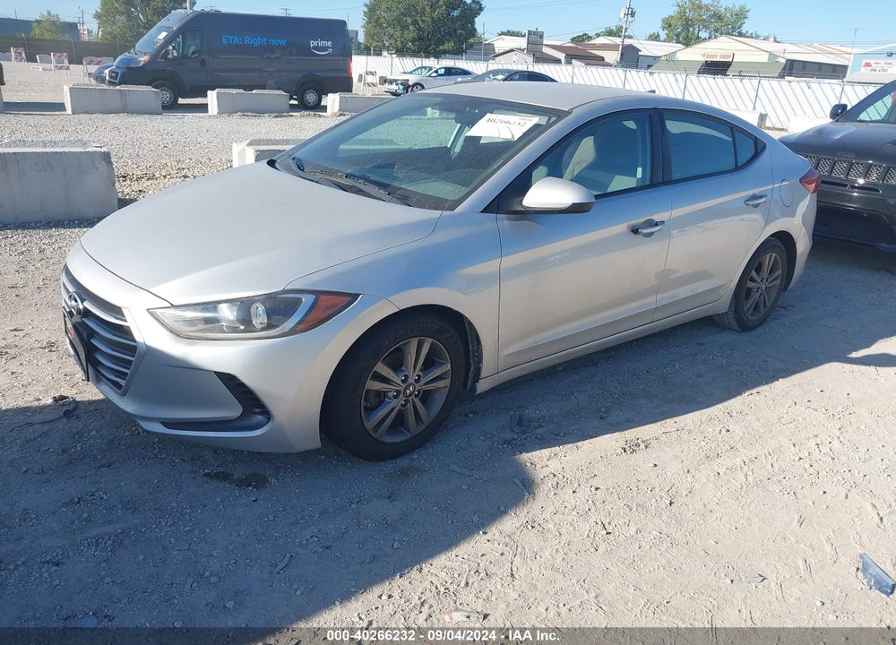 2018 HYUNDAI ELANTRA SEL VIN: 5NPD84LF7JH217342