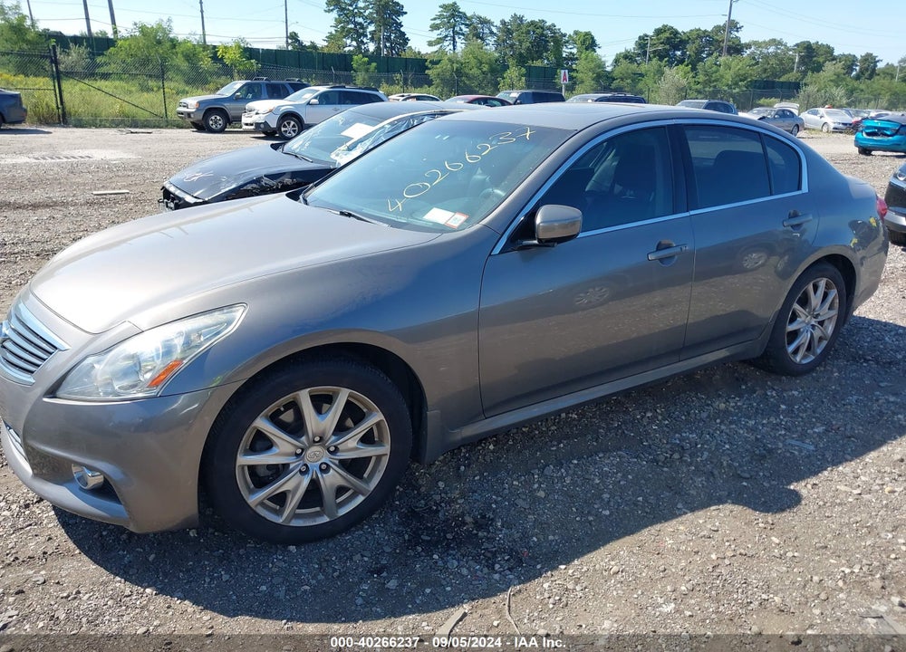 2011 INFINITI G37X VIN: JN1CV6AR5BM405980