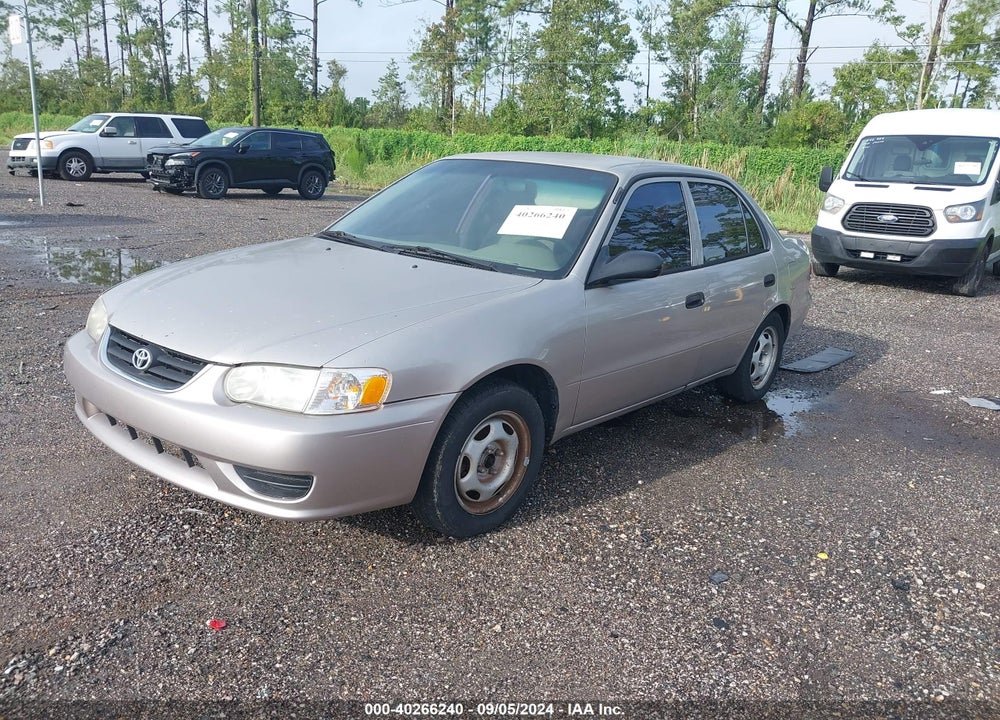2002 TOYOTA COROLLA CE VIN: 1NXBR12E22Z580484