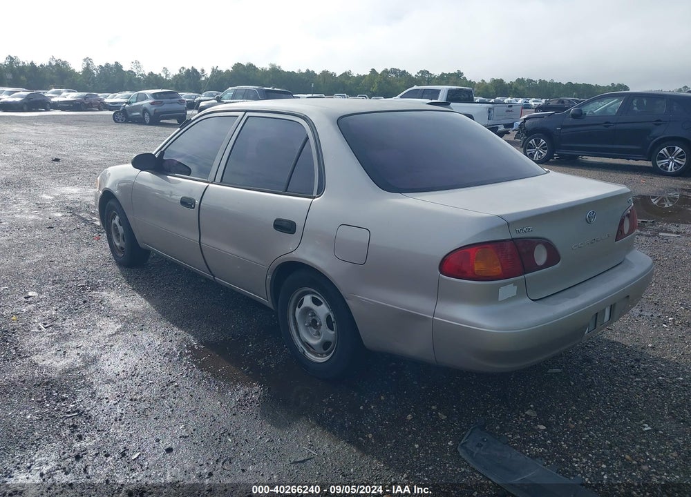 2002 TOYOTA COROLLA CE VIN: 1NXBR12E22Z580484