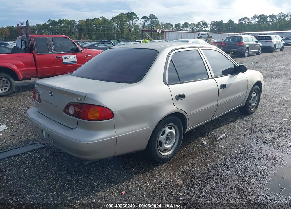 2002 TOYOTA COROLLA CE VIN: 1NXBR12E22Z580484