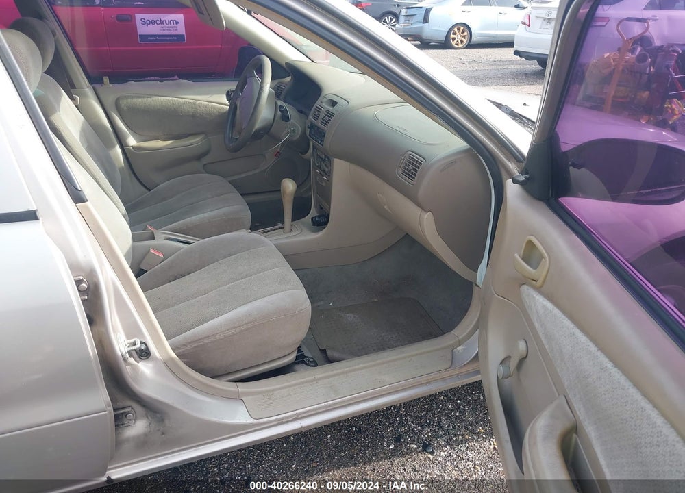 2002 TOYOTA COROLLA CE VIN: 1NXBR12E22Z580484