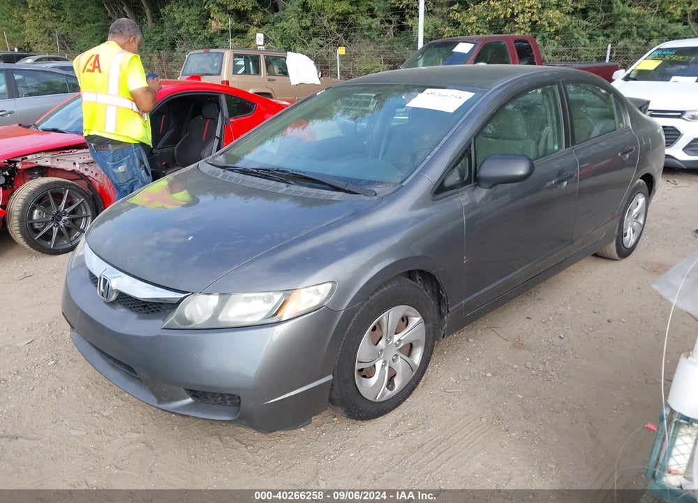 2010 HONDA CIVIC VP VIN: 2HGFA1F34AH560357