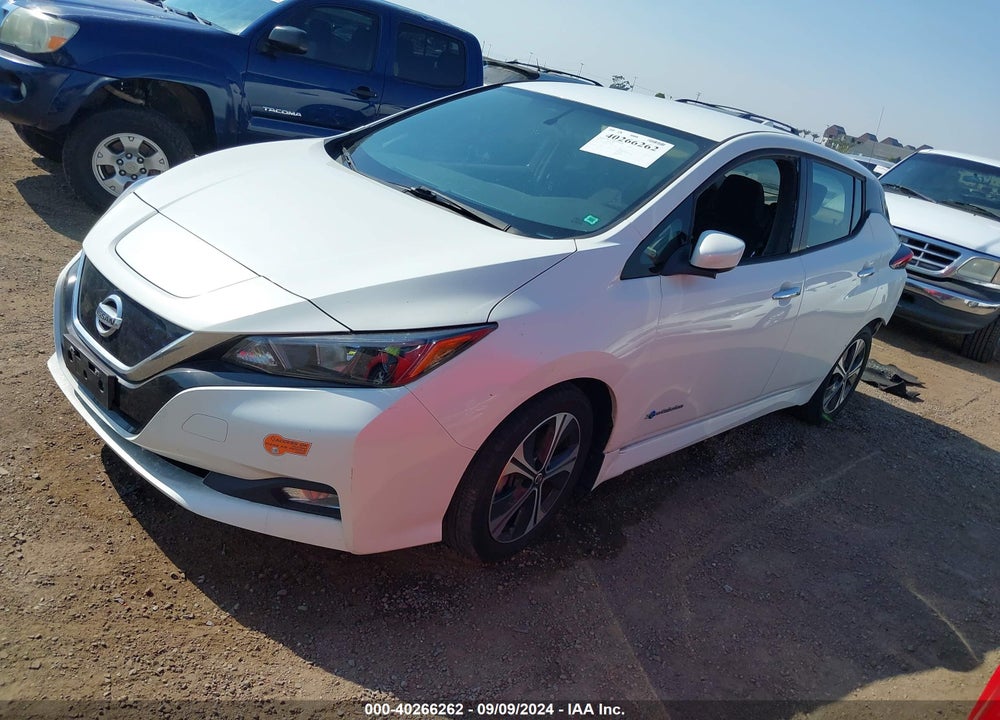 2019 NISSAN LEAF SV VIN: 1N4AZ1CP4KC321569