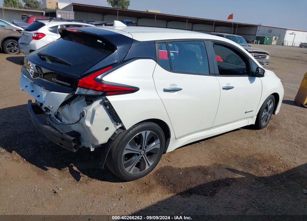 2019 NISSAN LEAF SV VIN: 1N4AZ1CP4KC321569