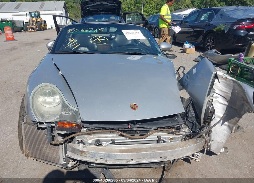 2000 PORSCHE BOXSTER S VIN: WP0CB2986YU663198