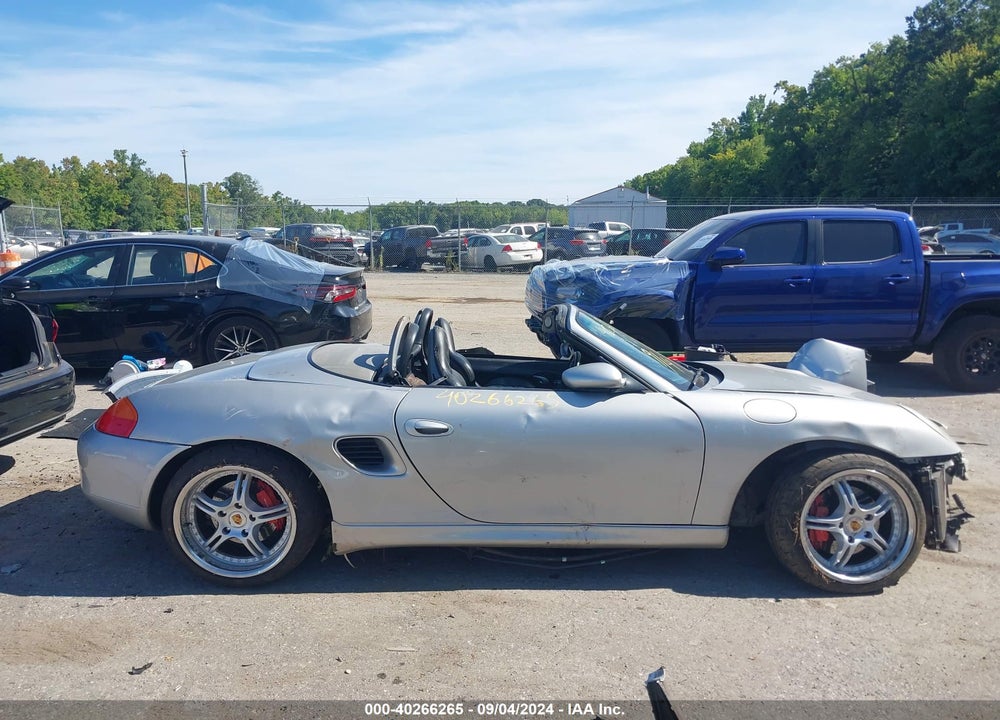 2000 PORSCHE BOXSTER S VIN: WP0CB2986YU663198