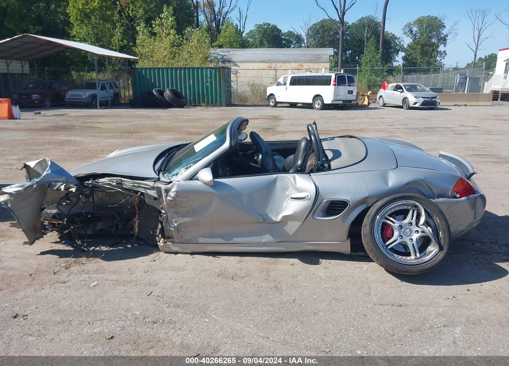 2000 PORSCHE BOXSTER S VIN: WP0CB2986YU663198