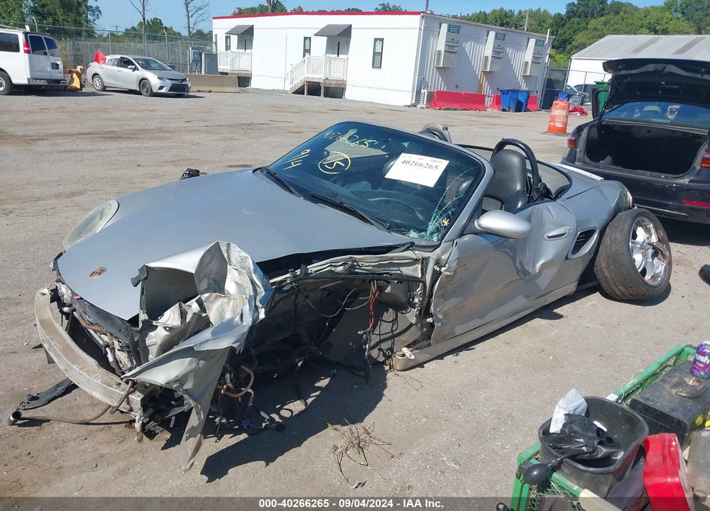2000 PORSCHE BOXSTER S VIN: WP0CB2986YU663198