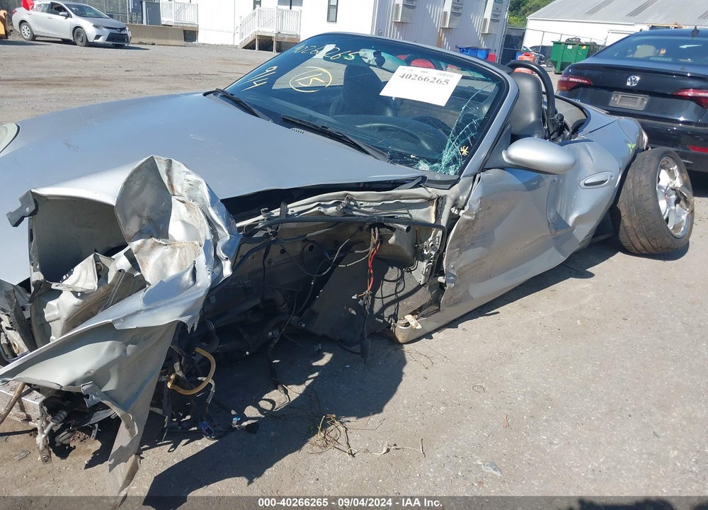 2000 PORSCHE BOXSTER S VIN: WP0CB2986YU663198